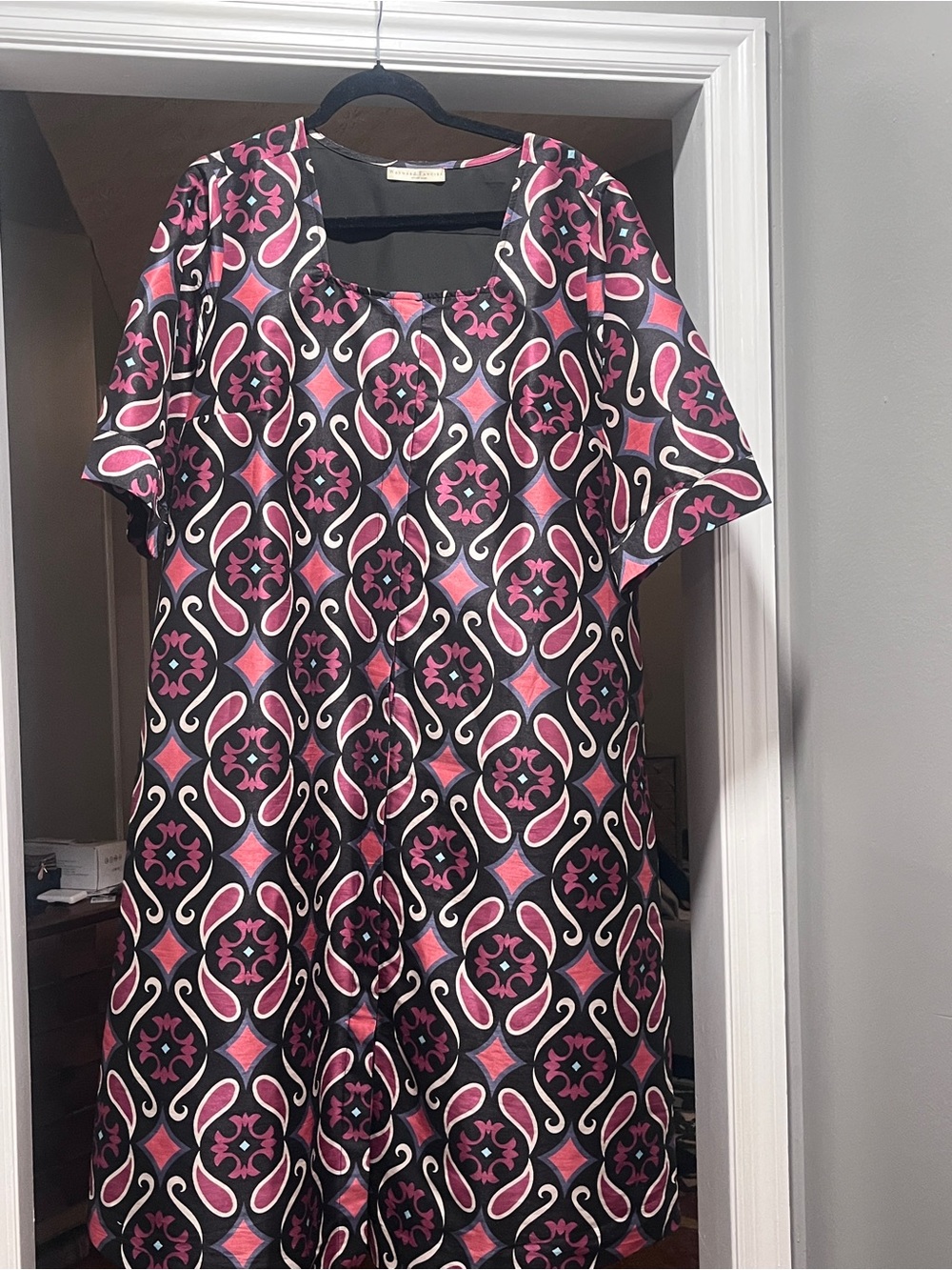 eShakti Wayward Fancies Silk Dupioni Dress 2X